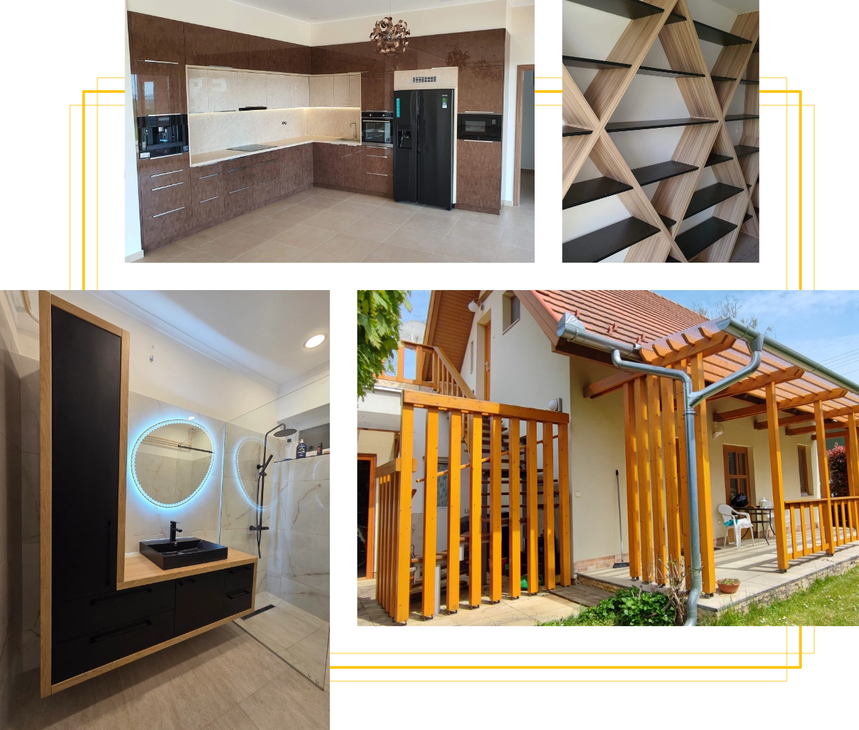 Több mint 12 év tapasztalat a minőségi asztalosiparban.